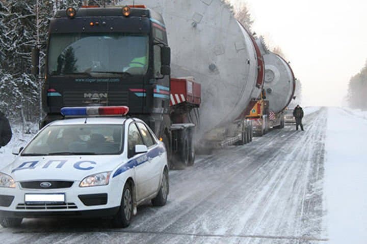 Перевозка негабарита